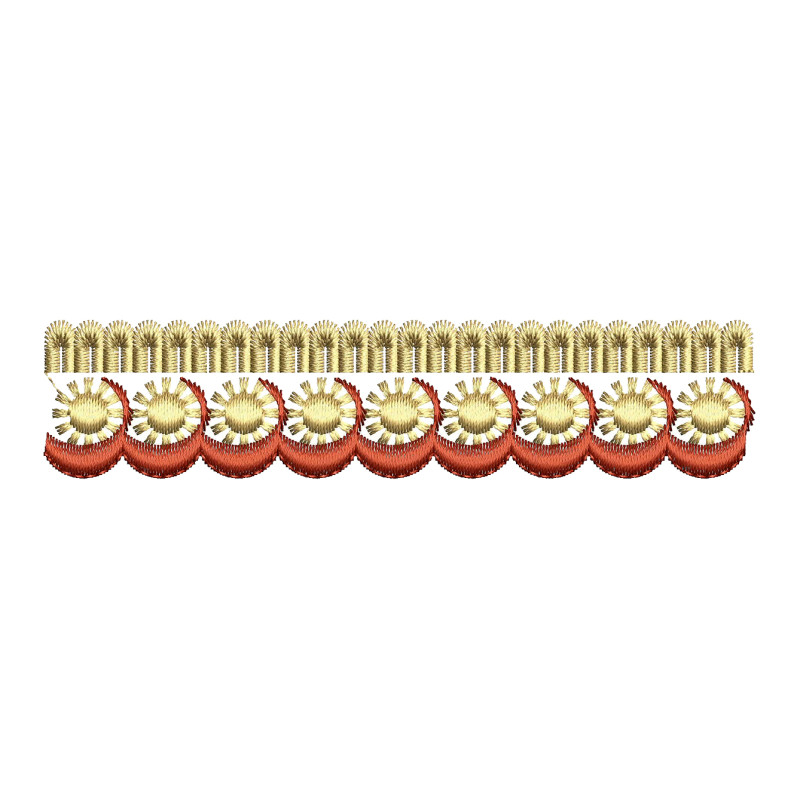 Table Lines Embroidery Lace