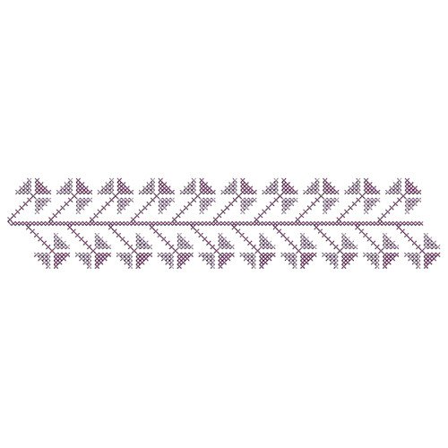 Thobe Dress Cross Stitch Embroidery Design