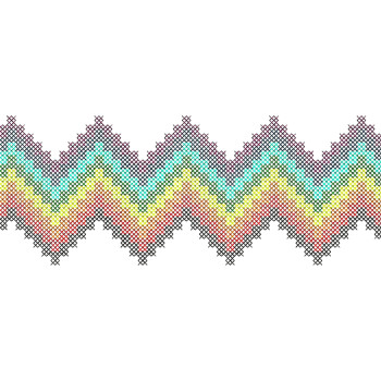 Traditional Ukrainian Embroidery Pattern