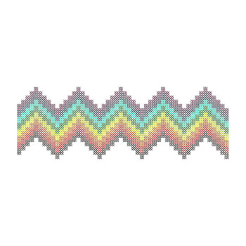 Traditional Ukrainian Embroidery Pattern