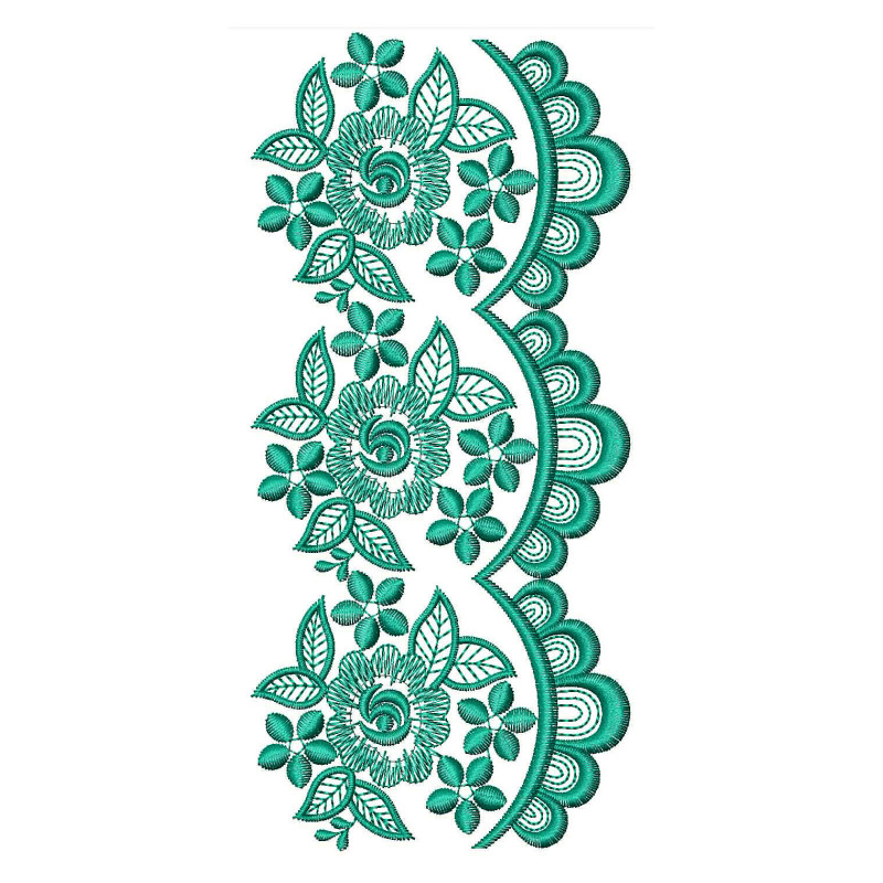 Venice Style Lace Embroidery Design 24908