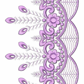 Venise Lace Embroidery Design 26225