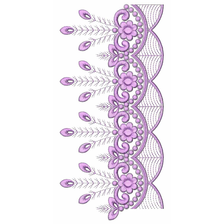 Venise Lace Embroidery Design 26225