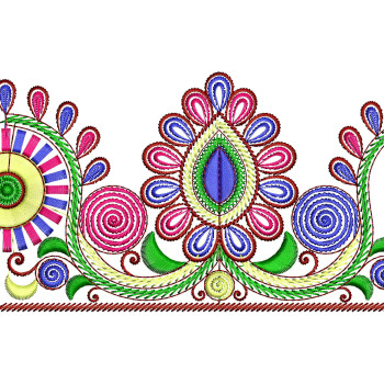 Vintage Embroidery Lace Pattern