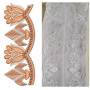 Cut Work Lace Embroidery Design 25407