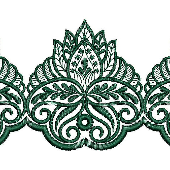 Embroidery Cut Work Lace