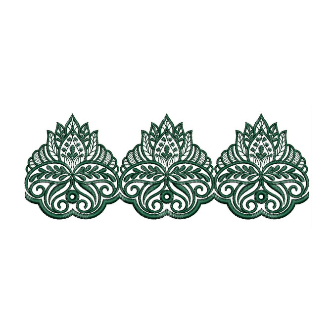 Embroidery Cut Work Lace