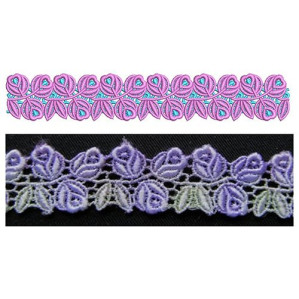 Embroidery Free Standing Lace Design