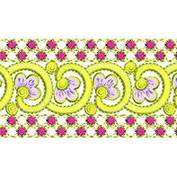 Embroidery Lace With Unique Pattern
