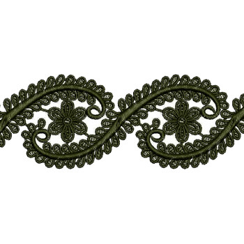 Exquisite Ivory Lace Embroidery Design 24586