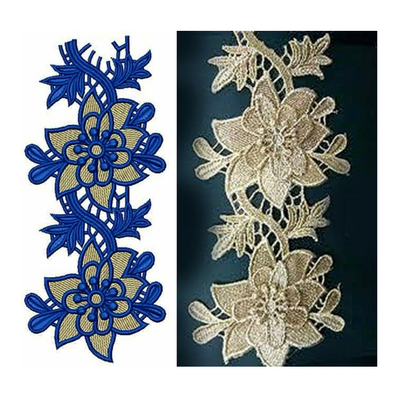 Fashion 2022 Freestanding Embroidery Design 21119