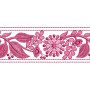 Floral leaves Embroidery Lace Pattern