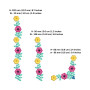 EmbDesignTube Floral Border & Corner Embroidery Design Set