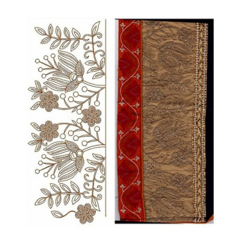 Lace Embroidery Design 30446