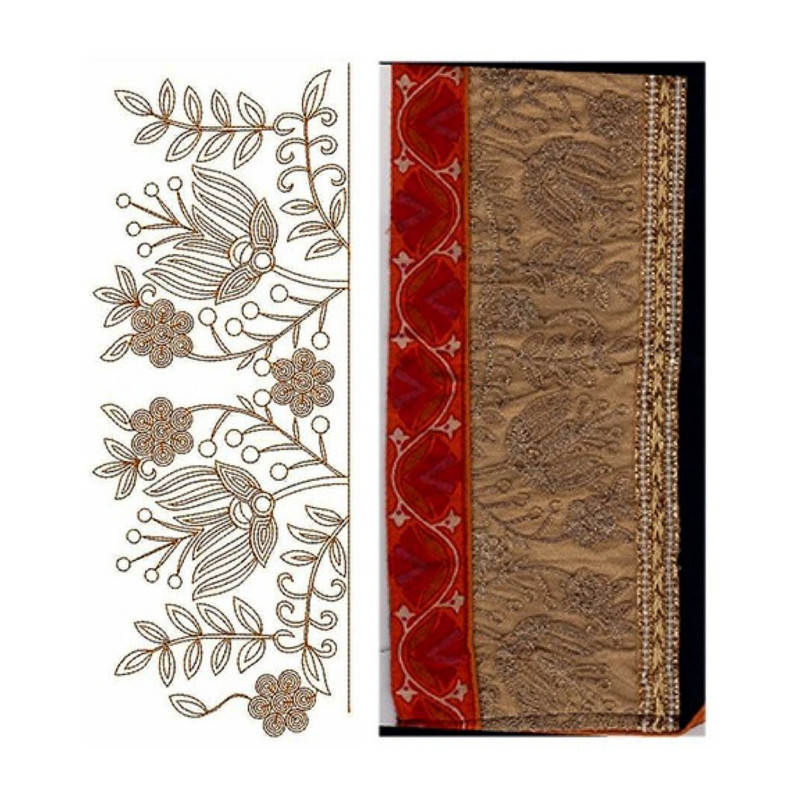 Lace Embroidery Design 30446