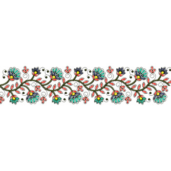 Machine Embroidery Border Patterns