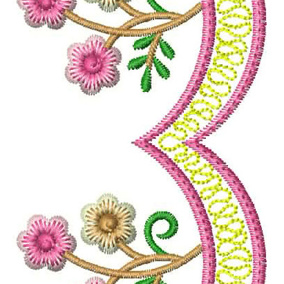 Machine Embroidery Cut Work Designs 26450