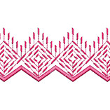 Machine Embroidery Cutwork Border Pattern