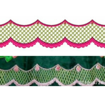 Machine Embroidery Cutwork Border Patterns