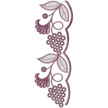 Machine Embroidery Lace Trim Designs 26350