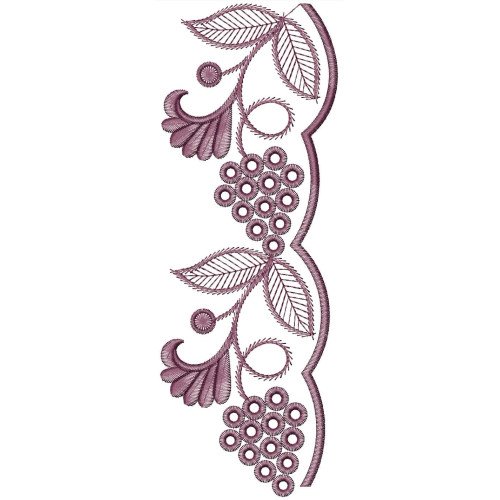 Machine Embroidery Lace Trim Designs 26350