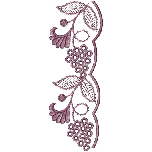 Machine Embroidery Lace Trim Designs 26350