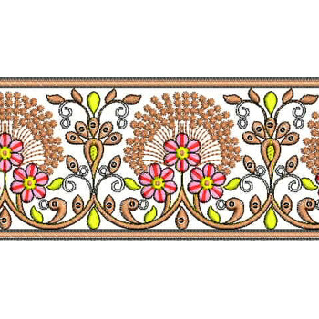 Motif Lace With Tiny Flowers
