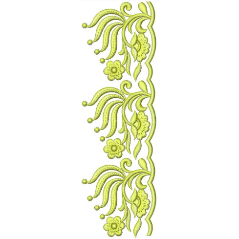 New Embroidery Lace Design 26357