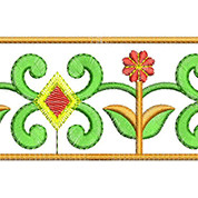 Rug Pattern Embridery Design