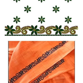 Saree Embroidery Patterns