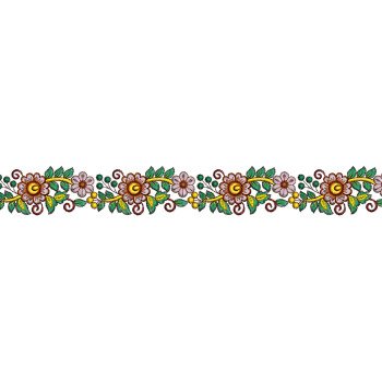 Saree Pallu Embroidery Designs