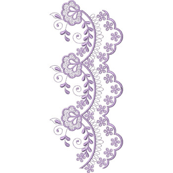 Venise Lace Embroidery Design 26285
