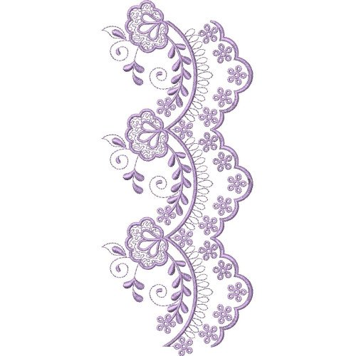 Venise Lace Embroidery Design 26285