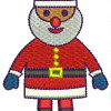 Santa Claus Embroidery Design 12379