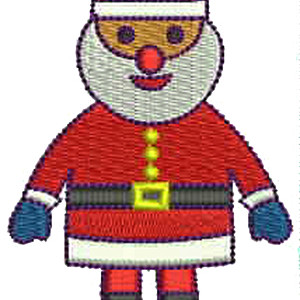 Santa Claus Embroidery Design 12379
