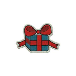 Christmas Gift Embroidery Design