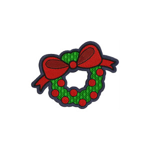 Christmas Tree Decoration Embroidery Design 12389