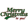 Free Merry Christmas Embroidery Designs