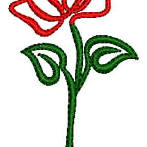 Mini Rose Embroidery Design 17098