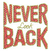 Never Look Back Embroidery 21874