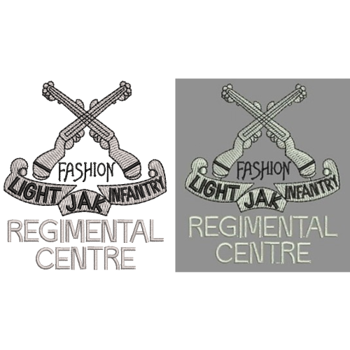 Classic Guns Fashion Logo Embroidery Design 24583