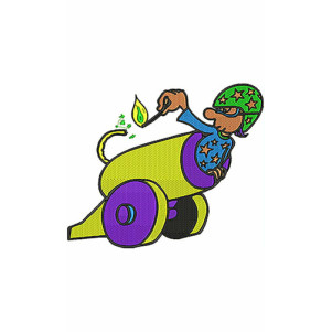 Cartoon Embroidery For Kids 6947