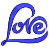 Valentine's Day Love Heart Embroidery Design 25261