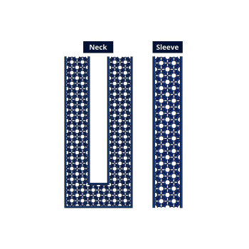 10950 Mens Neck Embroidery Design