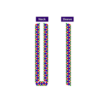 10952 Mens Neck Embroidery Design