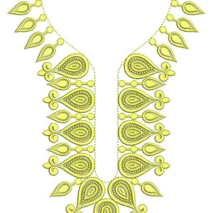 Men's Tuxedo Dress Embroidery Neck Design