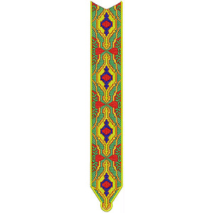 Men's Kurta Neck Embroidery Design 19754