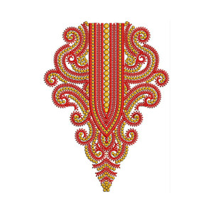 New Neck Embroidery Design 20027