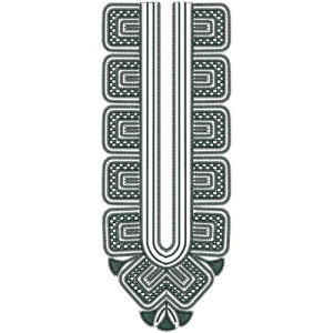 New Neck Embroidery Design 20067