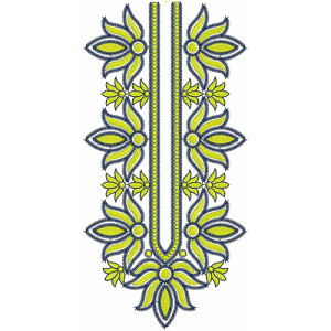 New Neck Embroidery Design 20068